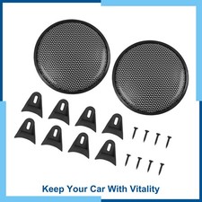 Universal Pack 2 10" Car Speaker Steel Mesh Sub Woofer Subwoofer Grill Cover
