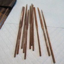 VINTAGE MISC SET OF 12 FLAT FILES