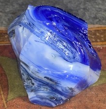 😎Vintage 4.6 Ounces Of “Dug” Akro Cullet-UV Reactive-Clarksburg,WV