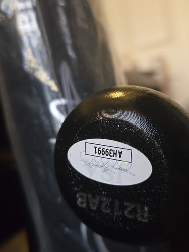 YORDAN ALVAREZ HOUSTON ASTROS SIGNED AUTOGRAPH AUTO BLACK RAWLINGS PRO BAT JSA - Picture 5 of 5