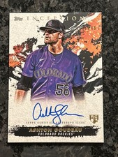 2021 Topps Inception - Ashton Goudeau AUTOGRAPHED ROOKIE CARD SP /249 - Rockies