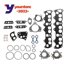 Intake Manifold Gasket W Oil Cooler Gasket For Mercedes-benz Ml320 Ml350 E320