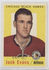1959-60 Topps Jack Evans #30 q4n