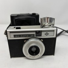 Vintage Agfa Isoflash Rapid Camera Isinar Lens Made In Germany with Case