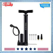 VIMILOLO Bicycle Pump, Bike Floor Pump with Gauge Inflator for Presta and...