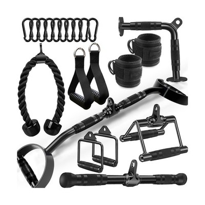 Cable Machine Attachment LAT Pulldown Attachments Cable Machine Accessories f...
