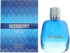 MISSONI WAVE BY MISSONI POUR HOMME-EDT-SPRAY-3.3 OZ-100 ML-AUTHENTIC-ITALY