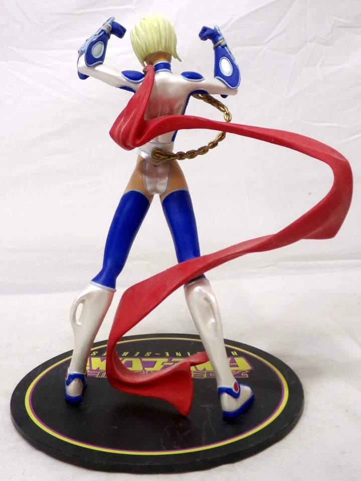 DC Direct Ame-Comi Heroine-Series Power Girl 2008 8" estatua de PVC con soporte Foto 3 de 4