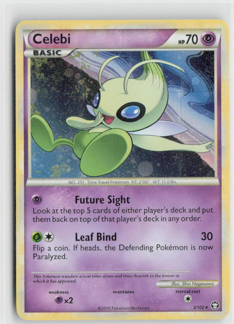 Celebi Holo Rare Triumphant 3/102 LP