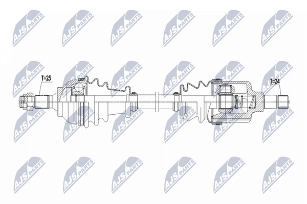NTY Antriebswelle NPW-CT-153-image