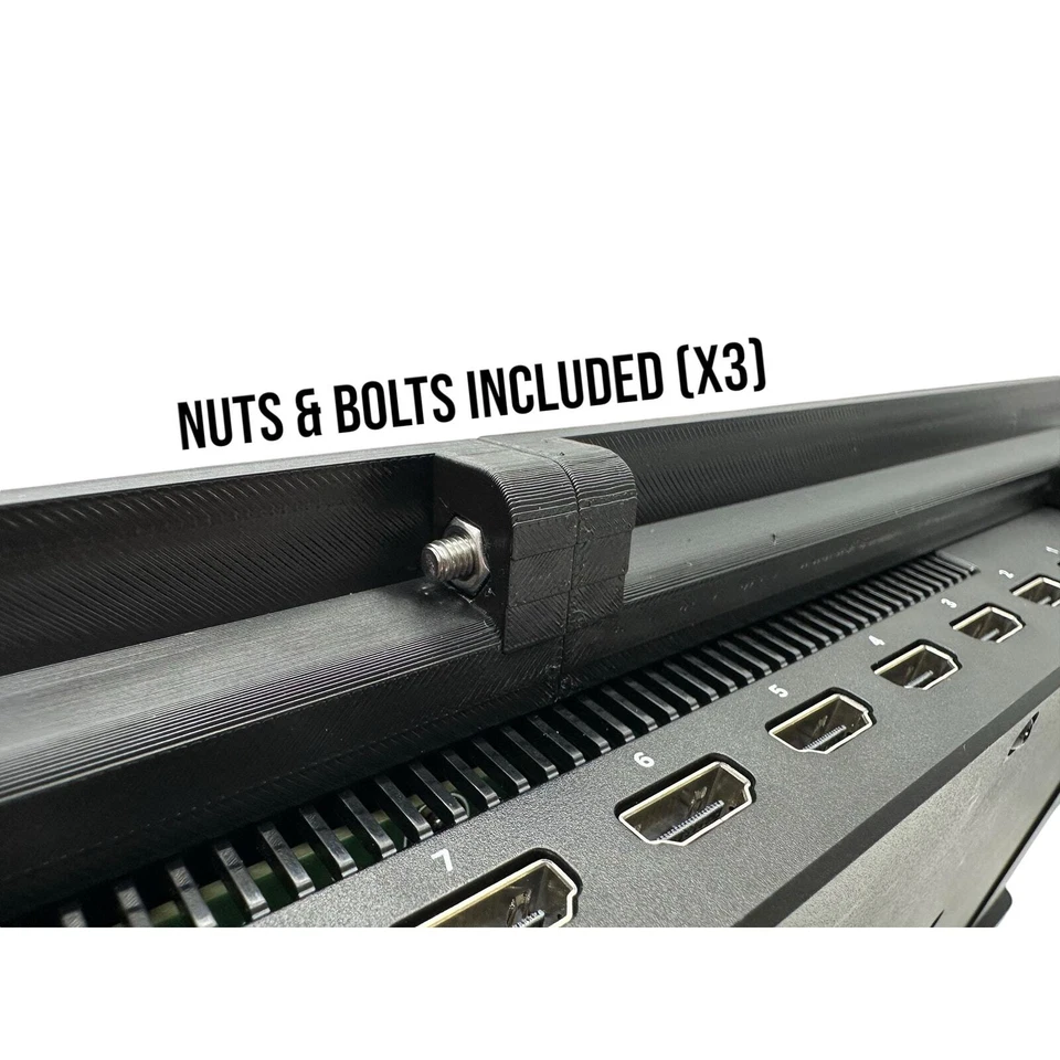 Kit de montaje en rack para Blackmagic ATEM Mini Extreme 19 pulgadas 4U soporte de montaje en rack Foto 3 de 4