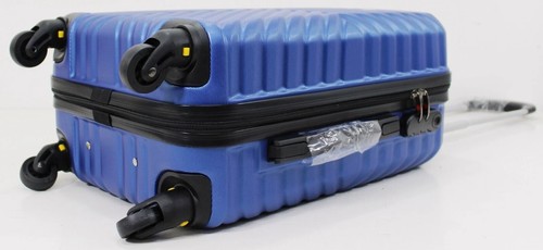 55cm Cabin Suitcase Lightweight Hard shell Carry Luggage 4 Wheel Case Bag - Picture 27 of 47