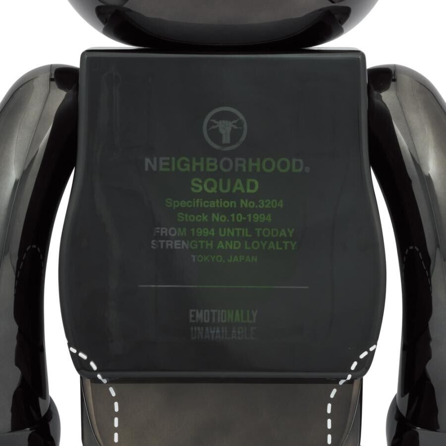 BE@RBRICK EMOTIONALLY UNAVAILABLE × NEIGHBORHOOD 1000 BE@RBRICK EMOTIONALLY UNAVAILABLE × NEIGHBORHOOD 1000