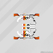 KART REPUBLIC IAME X30 HEAD STICKER KIT - KARTING - JakeDesigns