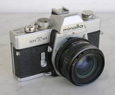 MINOLTA SRT 101 Film Camera  ZYKKOR MC Auto 28mm f2.8 Lens