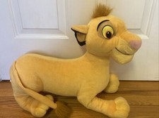 Simba Lion King Plush 20" Disney Hasbro Jumbo Large Stuffed Animal 2002