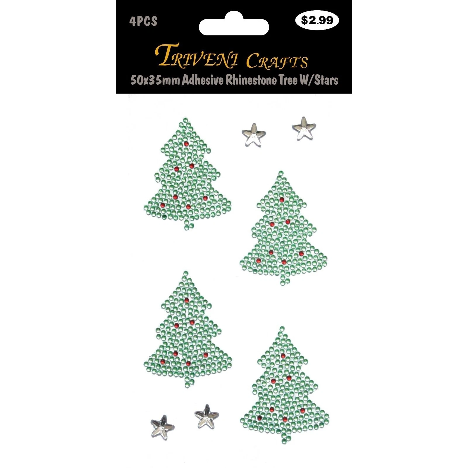 Diamantes de Imitación de vacaciones Pegatinas para colecciones de Recortes