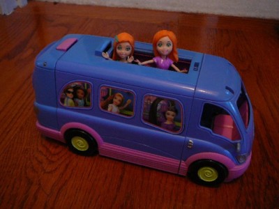 polly pocket party bus