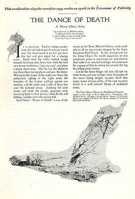 The Estey Organ Company Brattleboro Vermont * American Ad. in the thirties