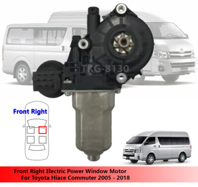 Front Right Electric Power Window Motor Fit Toyota Hiace Commuter 2005