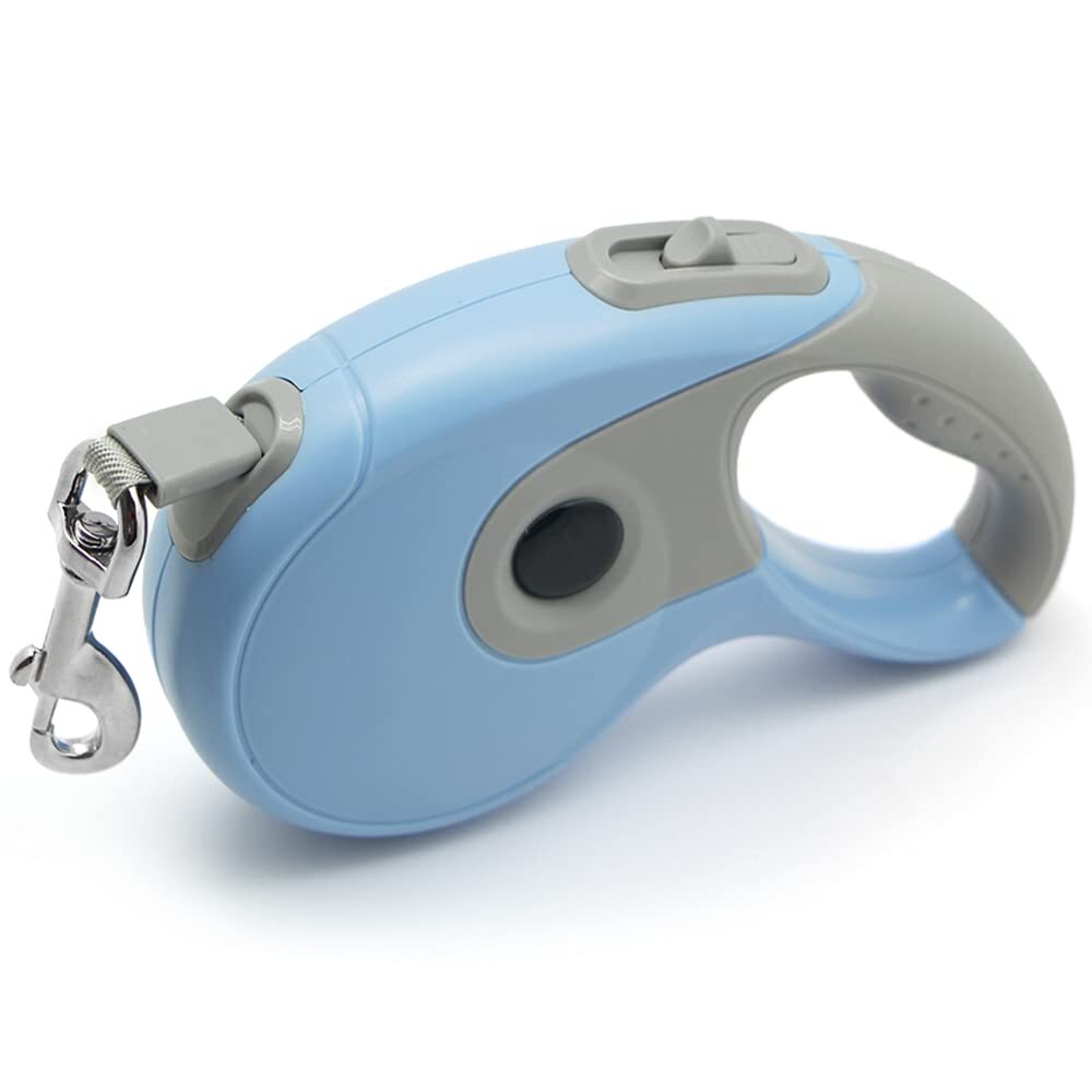 Qianruida Correa Perro Extensible 5 Metros Correa Retráctil para Perros Correa