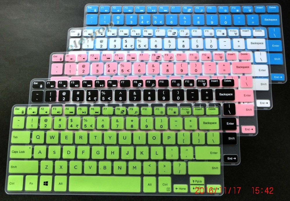 Custom Keyboard Skin for Dell Inspiron 11 Series Laptops 11-3179 11-3185