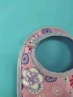 American Girl Bitty Baby Floral Embroidered Baby Doll Bib Purple Pink EUC — photo 5