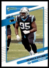 2021 Panini Donruss derrick brown Carolina Panthers #43 Base