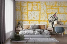 3D Dog Birthday Wallpaper Wall Mural Removable Self-adhesive Sticker1834