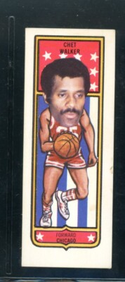 1975 Nabisco Sugar Daddy CHET WALKER #23 EX+ Cond. Crease Free!