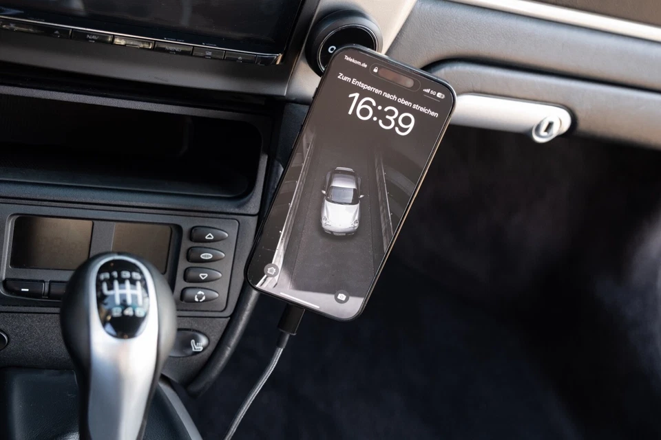 Porsche 996 986 Telefon Halter MagSafe & AirTag Versteck 911 Boxster Magnet - Bild 3 von 4