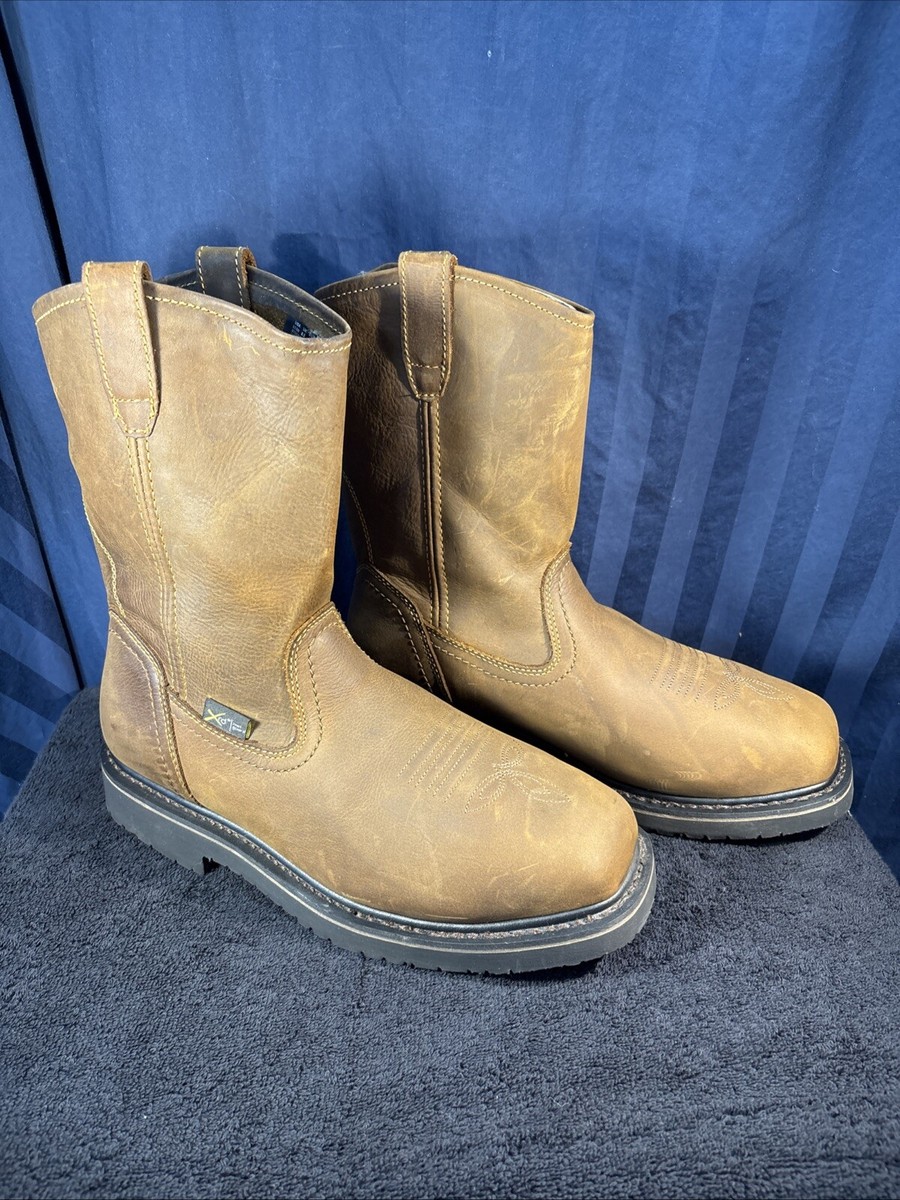 Hytest Well Worn steel toe boots Well worn Hytest steel toe boots sgmtextiles.com main image 2