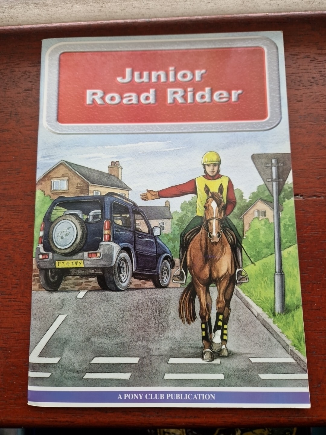 The Pony Club Junior Road Rider horse riding horses equestrian ponies kids book