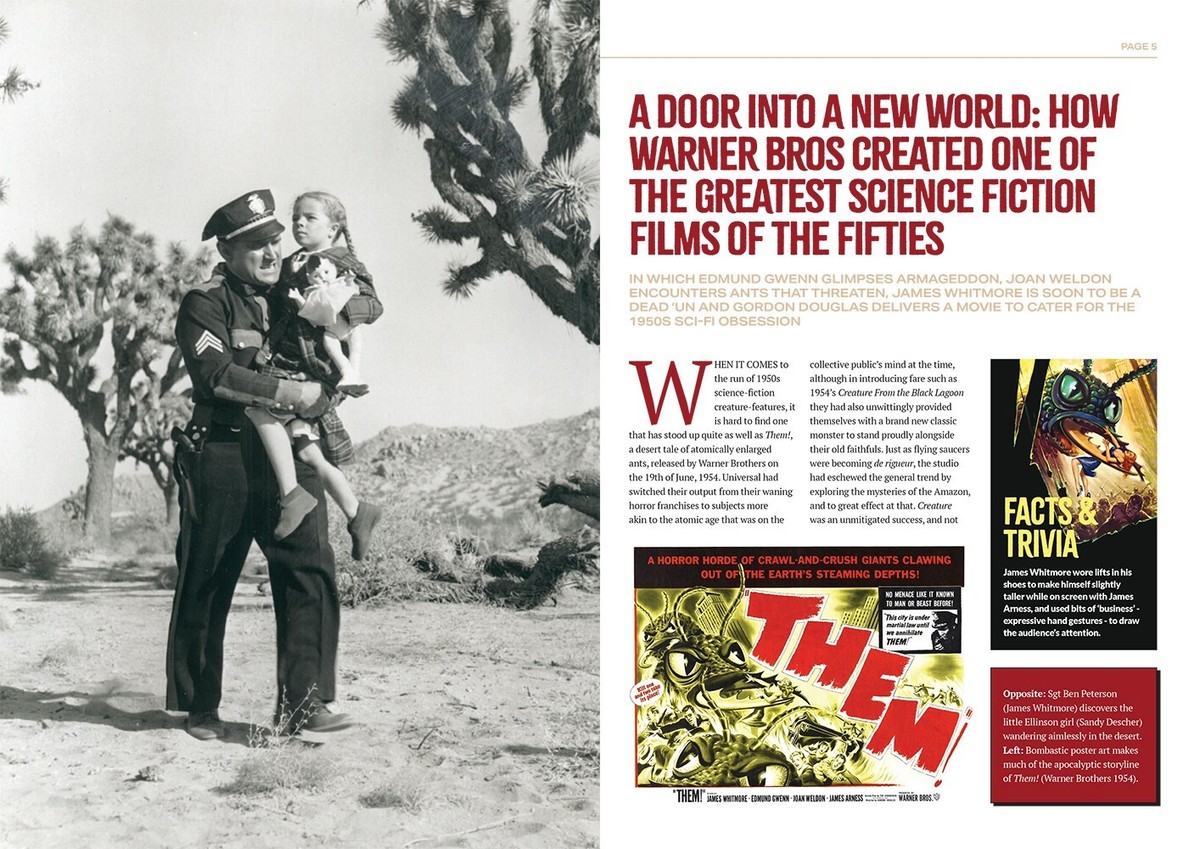 Them! 1954 James Whitmore Edmund Gwenn sci fi horror movie