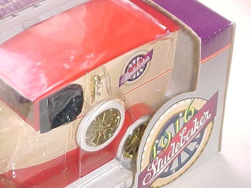 VTG 1916 LIBERTY CLASSICS STUDEBAKER Coin Bank 1/25 SCALE STOCK #25009 - Picture 2 of 9
