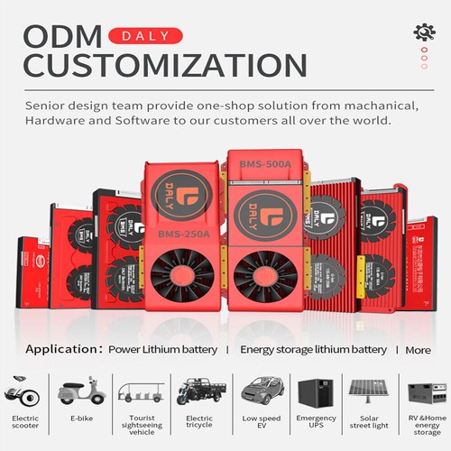 Daly 7S 24V 80A 100A 120A 150A Li-ion Bluetooth BMS Common Port with Balance - Picture 4 of 17