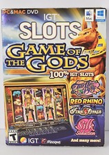 IGT Slots Game of the Gods PC Mac DVD Slot Machines Games Windows 10 Compatible