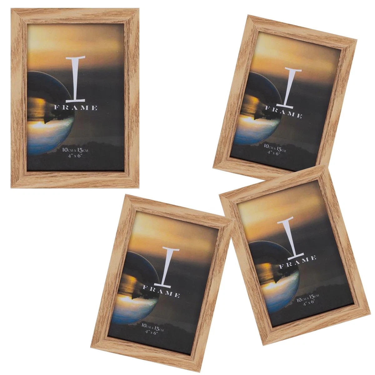 Widdop And Co. Cornice Portafoto Country Living 10,2x15,2 Cm – Tema Autunnale Naturale, Da Parete O Da Tavolo, Colori Terra