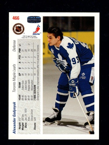 1991-92 Upper Deck Base Hockey Cards 401-500 Including Rookies - You Pick  $1 EA - Picture 431 of 712