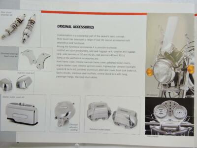 アラスカ パンフレット Moto Guzzi California Jackal Motorcycle Brochure B10300 | eBay