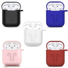 new Earpod Silicone Case Cover Protective for Apple Airpods Charging Case Clip