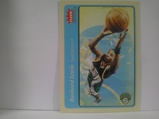 2004-05 Fleer Tradition Blue Supersonics Basketball Card #36 Rashard Lewis