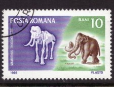 Romania 1966 Prehistoric animals Mi 2554
