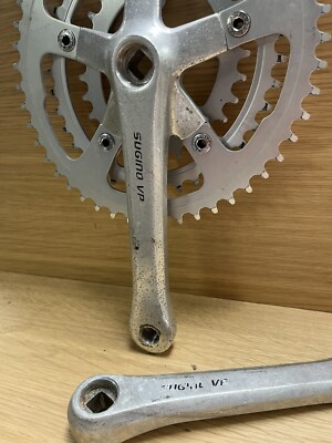 Pédalier Triple Sugino VP – 170mm, Bronze, 48/40/28, Japon (occasion)