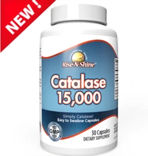 CATALASE 15,000 -Extra Strength Antioxidant Enzyme - 30 DAY SUPPLY