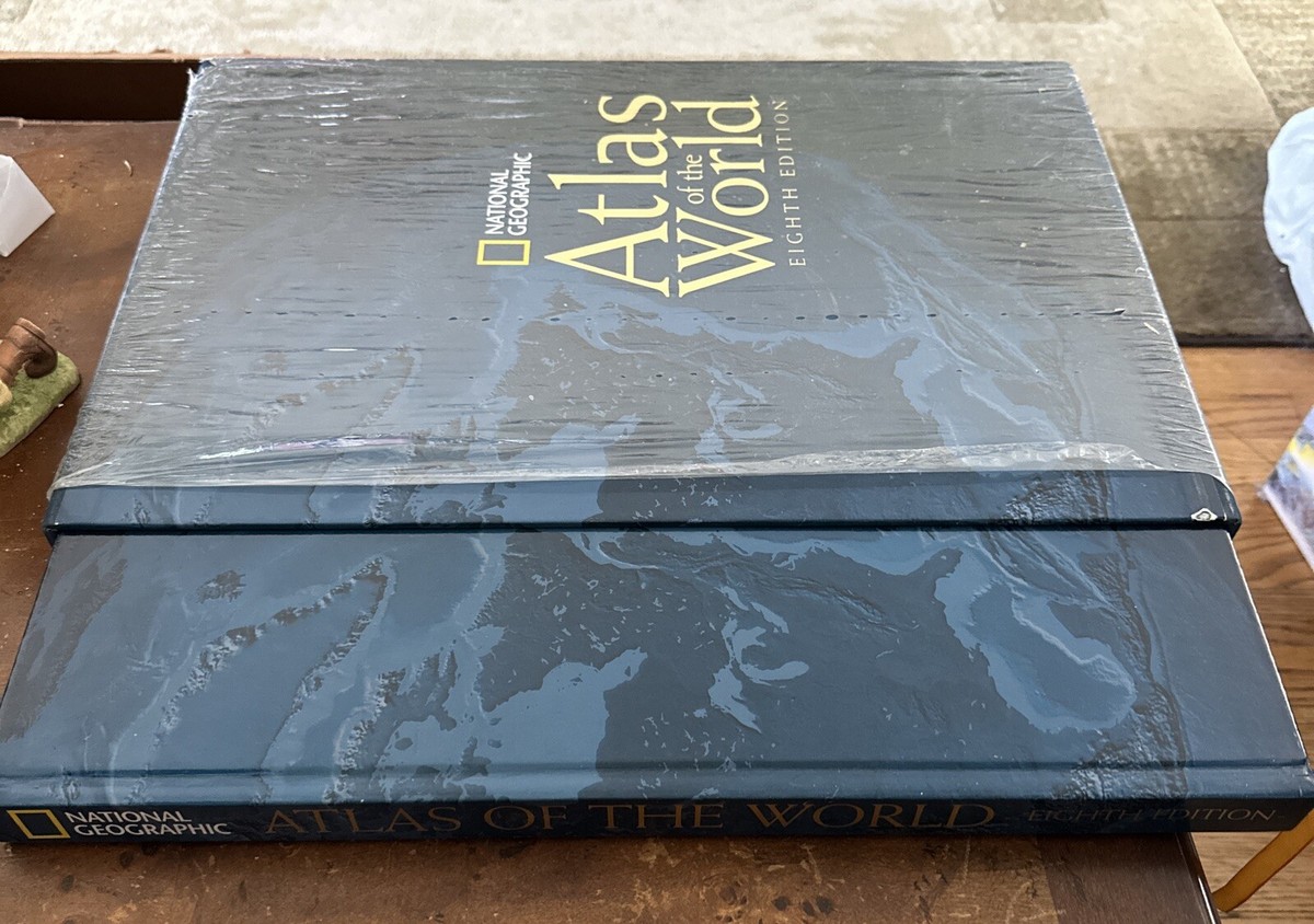 National Geographic Atlas of the World 8th Edition Slip-Cover 19