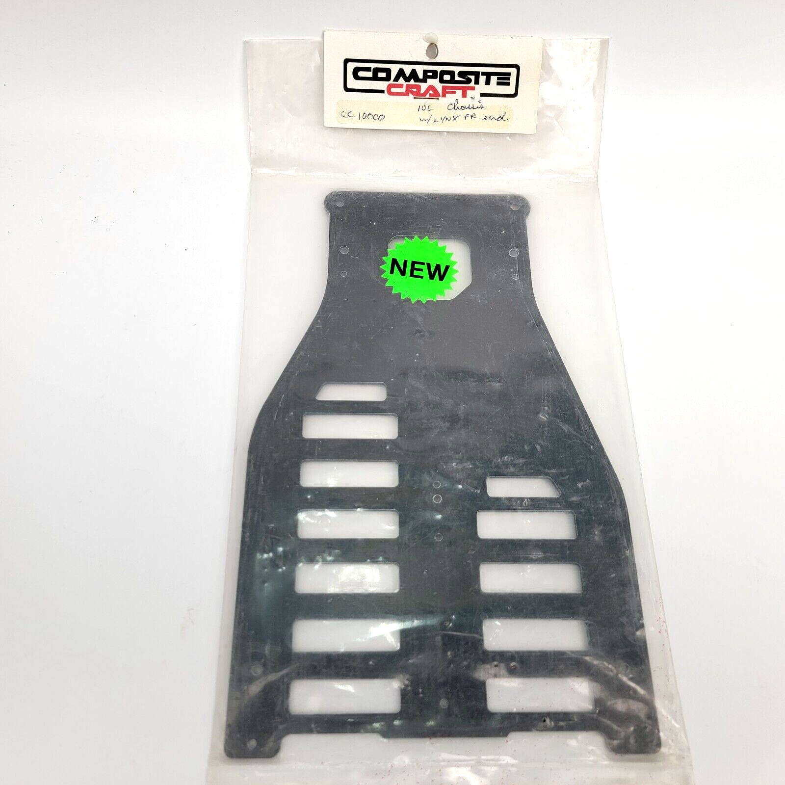 Vintage Composite Craft 10LSS Graphite Chassis Uses TRC Lynx Front End  Rare