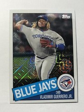 2020 Topps Chrome Vladimir Guerrero Jr 1985 Silver Pack Refractor Blue Jays 🔥