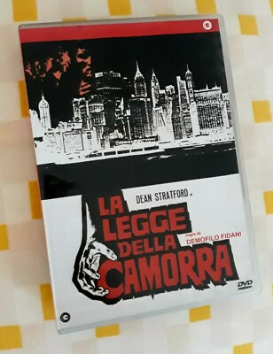 DVD la legge della camorra edizione italiana Cecchi Gori regia di demofilo fidan