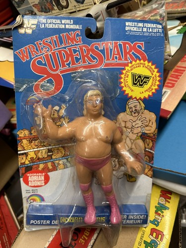 WWF LJN WRESTLING SUPERSTARS Adrian Adonis WWE MOC...
